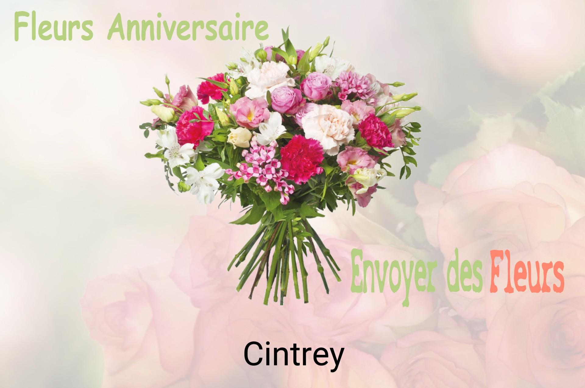 Bouquet de fleurs d’anniversaire livré à Cintrey